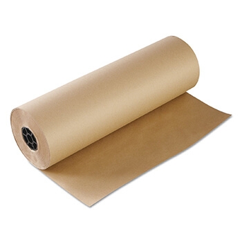 100% Recycled 30# Kraft Paper Rolls
